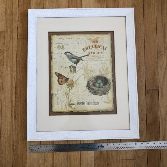 Mon Jardin II Wall Art by Lisa Audit 18.5 in x 22.5 in framed - Picture 7 of 8